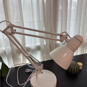 White Adjustable Desk Lamp